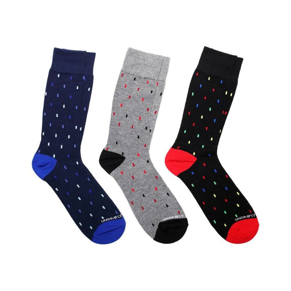 Unsimply Stitched  Set Of 3 Sock
